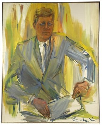 DeKooning JFK Portrait