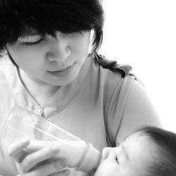A photo by Marie Yip, titled, "Drink, Baby, Drink"