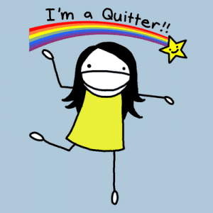 quitter